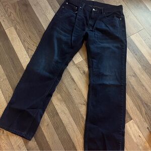 Black Label Levi's Deep Indigo Denim Jeans